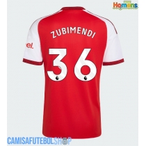 Camisa de time de futebol Arsenal Martin Zubimendi #36 Replicas 1º Equipamento 2026-27 Manga Curta